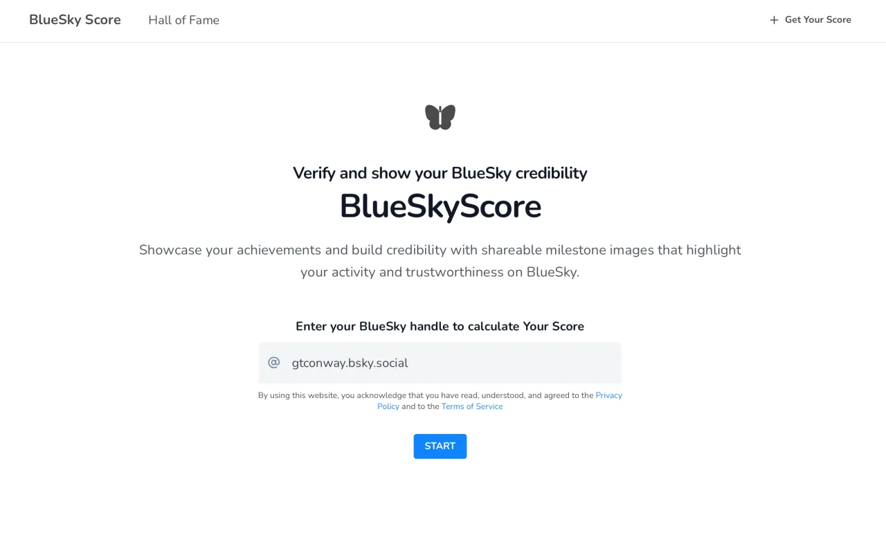 BlueSkyScore